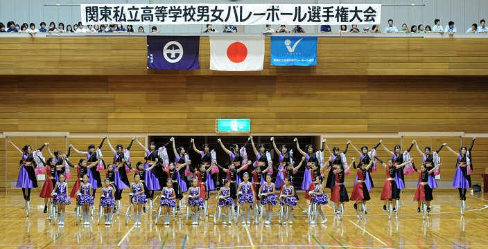 2010年7月21日 第18回関東私立高等学校バレーボール大会エキシビション