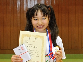ソロ演技 クラスD ジュニア小学生の部では、UNICYCLE CLUB FUJIMIDAIの『千田 純輝(小４)』が優勝に輝きました。